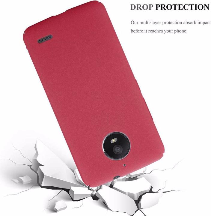 Actual product image Cadorabo Hard Cover Frosty Cover (Motorola Moto E4)