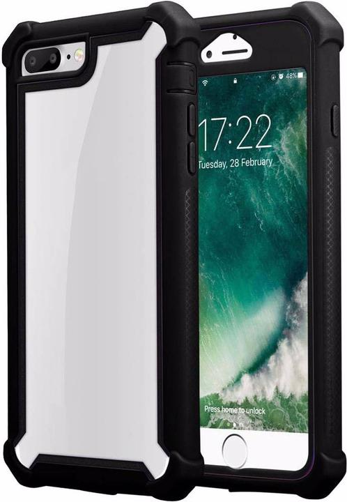 Produktbild Cadorabo Hybrid 2-in-1 Acrylic Cover (Apple iPhone 7 Plus, Apple iPhone 7s Plus)