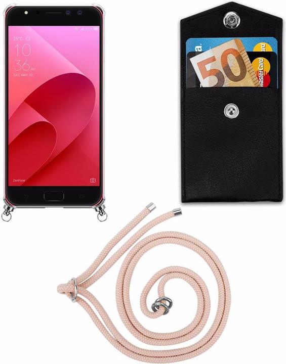 Produktbild Cadorabo TPU Handy Kette SILBER Cover