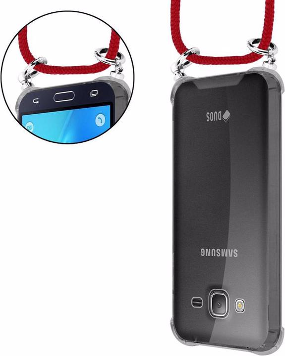 Produktbild Cadorabo TPU Handy Kette SILBER Cover