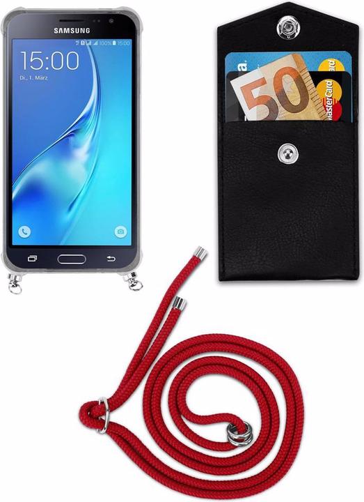 Produktbild Cadorabo TPU Handy Kette SILBER Cover