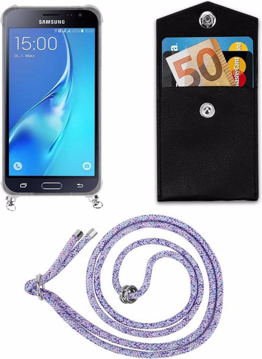 Produktbild Cadorabo TPU Handy Kette SILBER Cover