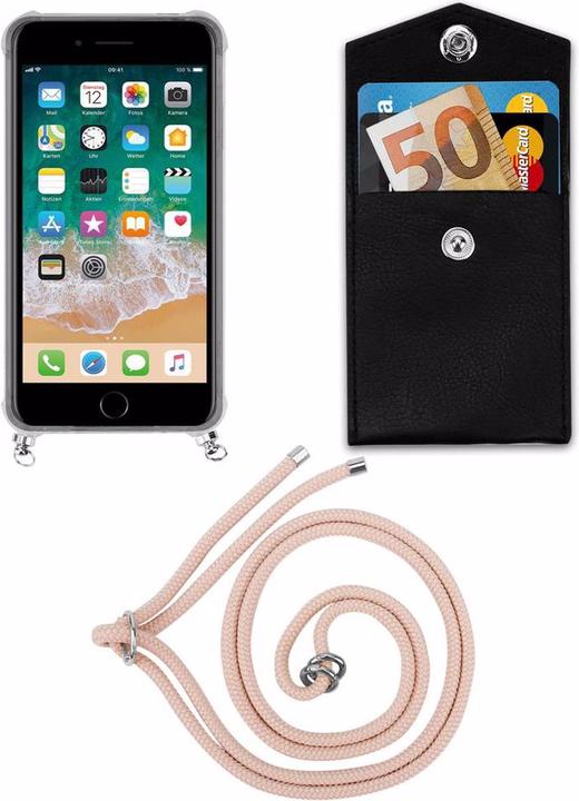 Produktbild Cadorabo TPU Handy Kette SILBER Cover