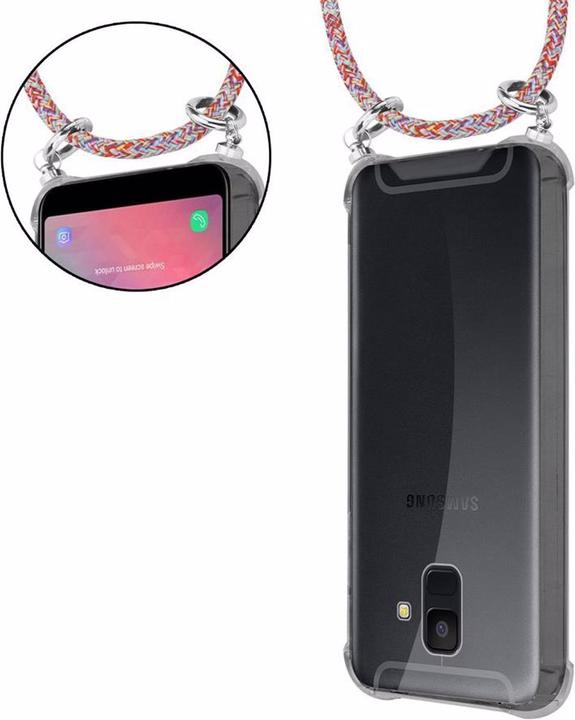 Produktbild Cadorabo TPU Handy Kette SILBER Cover