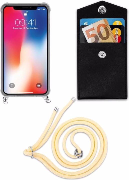 Produktbild Cadorabo TPU Handy Kette SILBER Cover