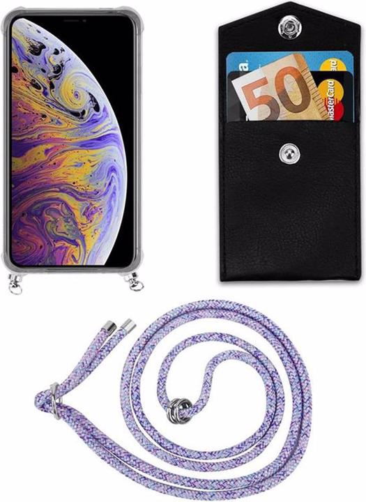 Produktbild Cadorabo TPU Handy Kette SILBER Cover
