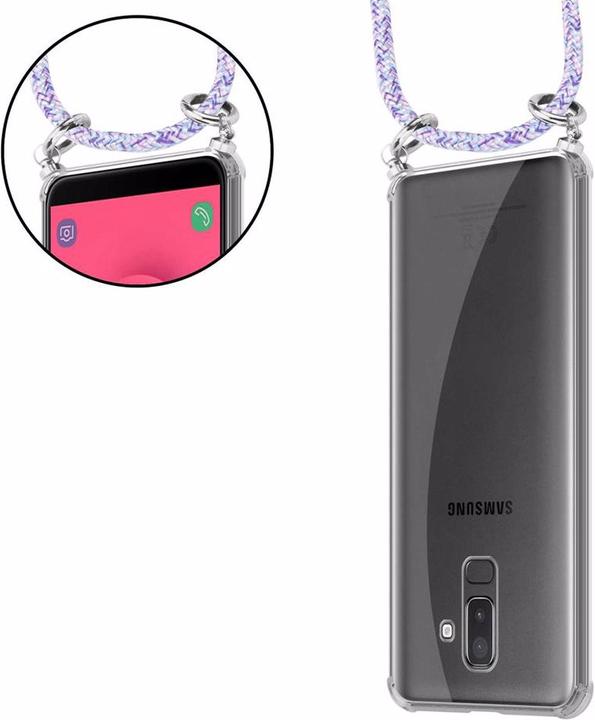 Produktbild Cadorabo TPU Handy Kette SILBER Cover