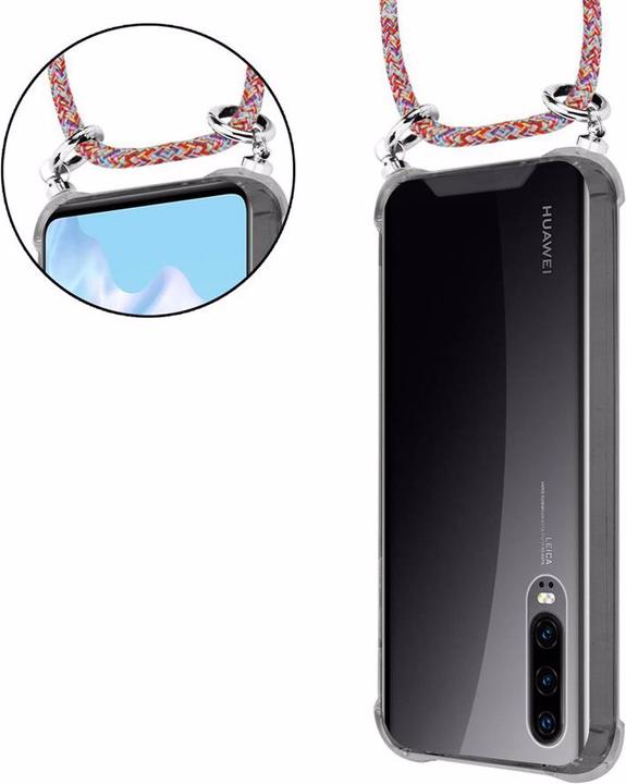 Produktbild Cadorabo TPU Handy Kette SILBER Cover