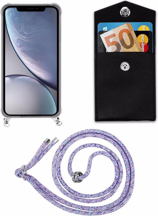 Produktbild Cadorabo TPU Handy Kette SILBER Cover
