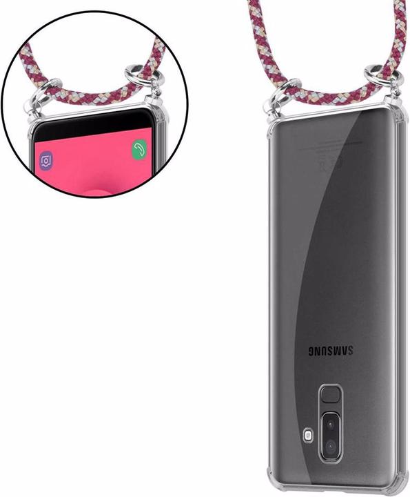 Produktbild Cadorabo TPU Handy Kette SILBER Cover