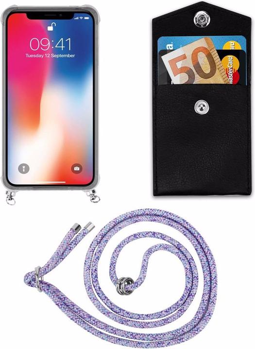 Produktbild Cadorabo TPU Handy Kette SILBER Cover