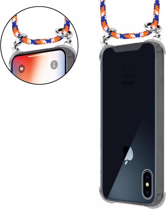 Produktbild Cadorabo TPU Handy Kette SILBER Cover