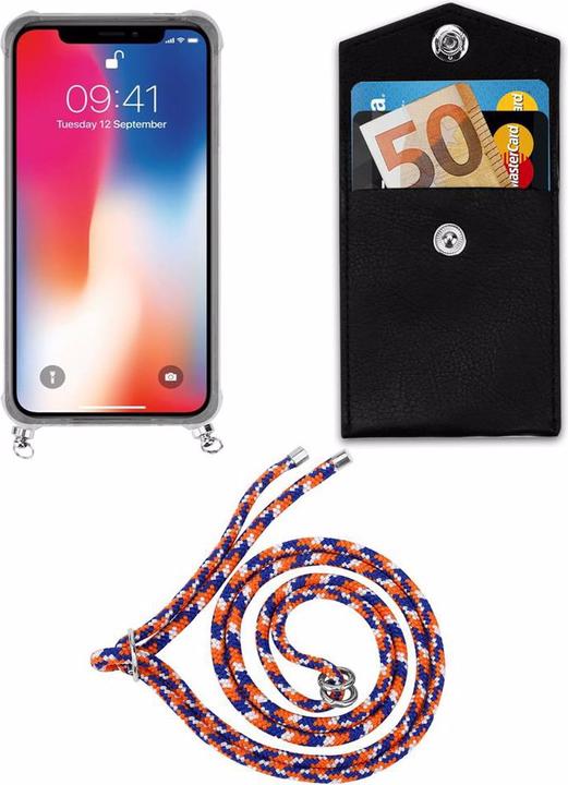 Produktbild Cadorabo TPU Handy Kette SILBER Cover