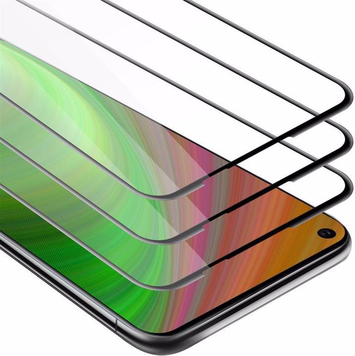 Actual product image Cadorabo Full screen display protection glass (3 Piece, Huawei Nova 5i Pro)