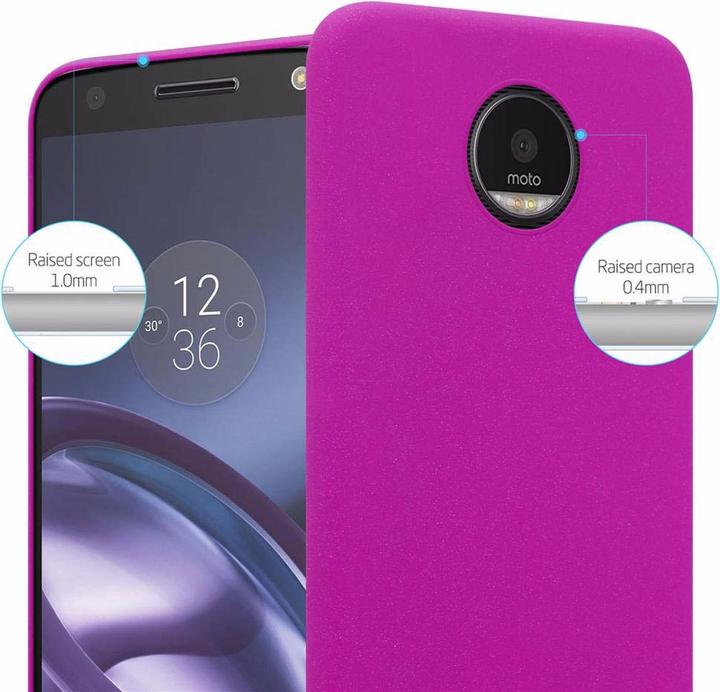 Actual product image Cadorabo Hard Cover Frosty Cover (Motorola Moto Z)