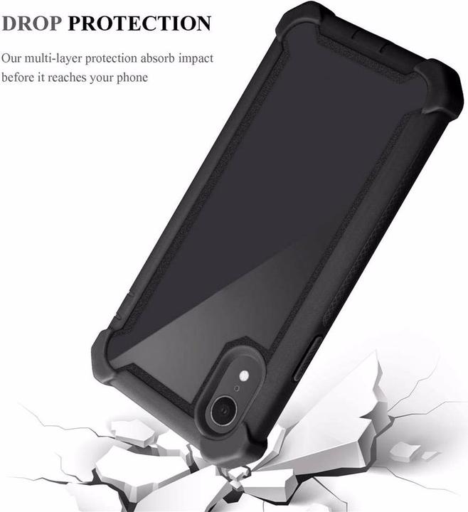 Image du produit Cadorabo Couverture acrylique hybride 2 en 1 (Apple iPhone XR)