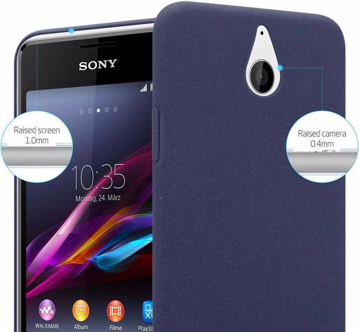 Productafbeelding Cadorabo Harde kaft Frosty Cover (Xperia E1)