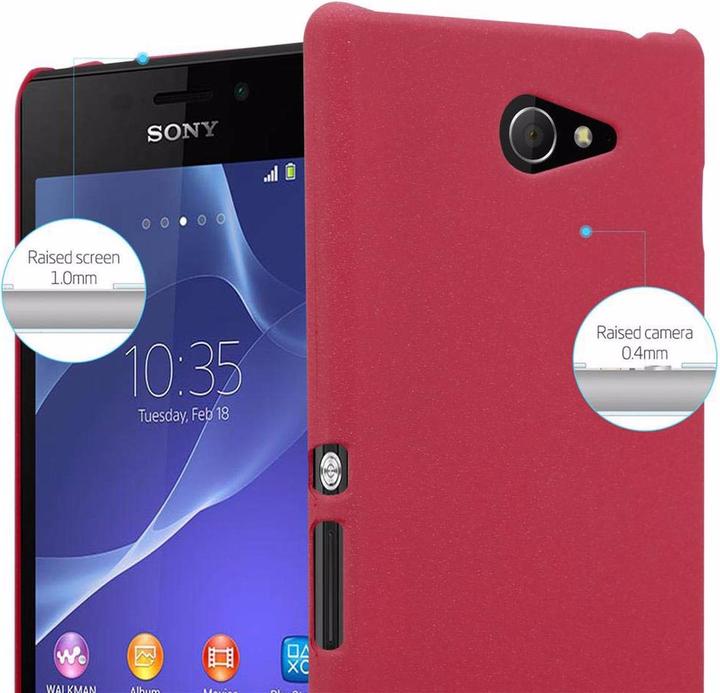 Image du produit Cadorabo Couverture rigide Frosty Cover (Sony Xperia M2 Aqua, Sony Xperia M2)