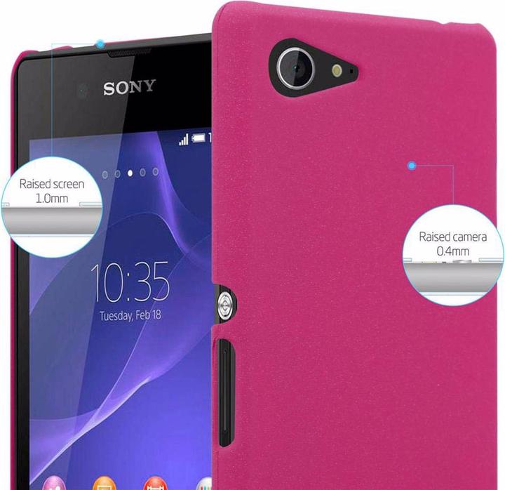 Produktbild Cadorabo Hard Cover Frosty Cover (Sony Xperia E3)