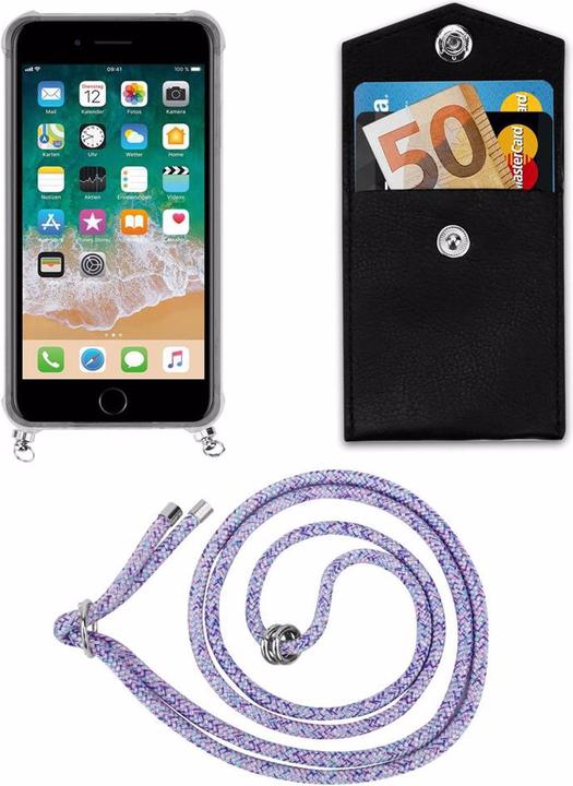 Produktbild Cadorabo TPU Handy Kette SILBER Cover