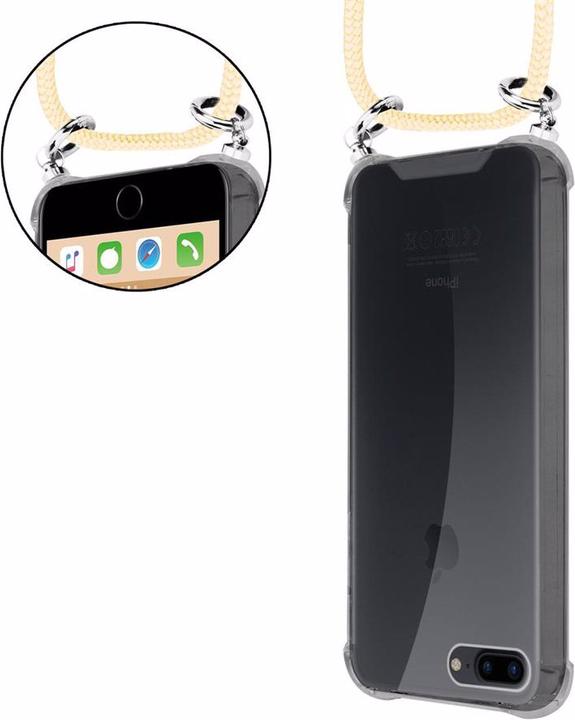 Produktbild Cadorabo TPU Handy Kette SILBER Cover