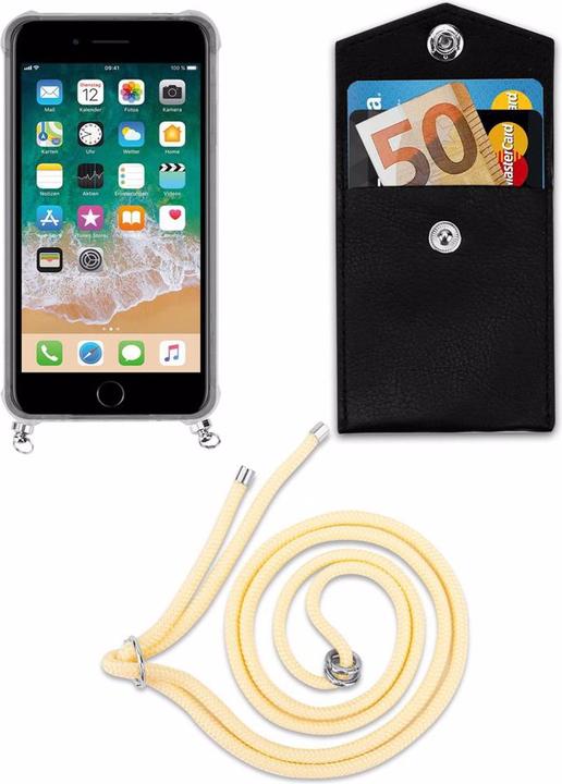 Produktbild Cadorabo TPU Handy Kette SILBER Cover