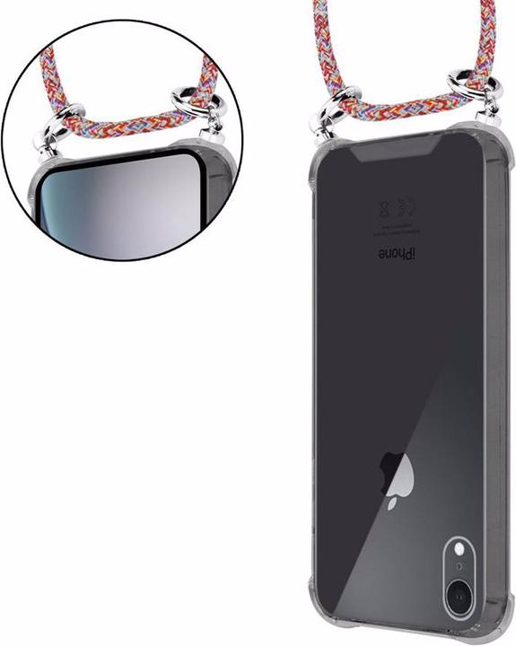 Produktbild Cadorabo TPU Handy Kette SILBER Cover