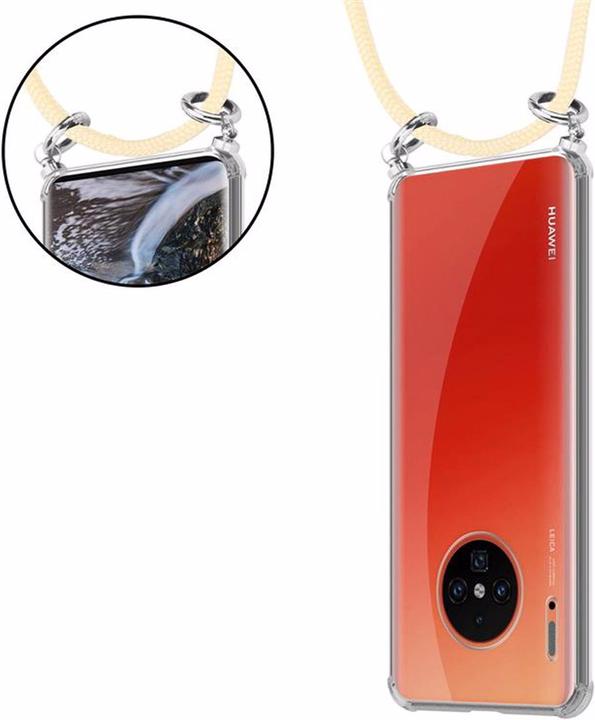 Produktbild Cadorabo TPU Handy Kette SILBER Cover