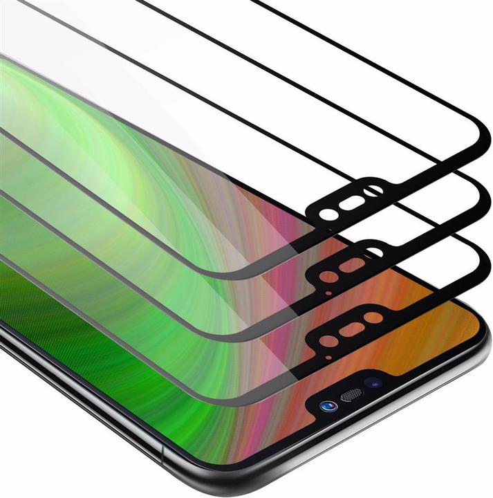 Immagine prodotto Cadorabo Vetro di protezione del display a schermo intero (3 Pezzo/i, Huawei P20 Lite)