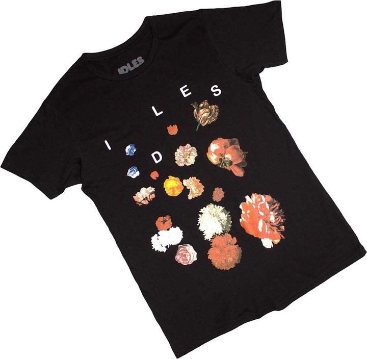 Actual product image Idles Unisex Adult Flowers T-Shirt (XL)