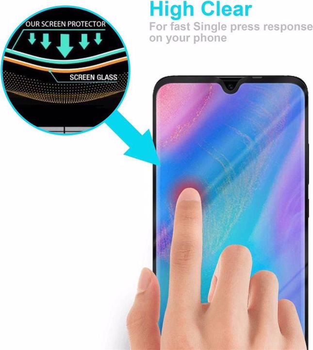 Immagine prodotto Cadorabo Vetro di protezione del display a schermo intero (1 Pezzo/i, Huawei P30 Pro)