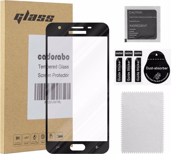 Actual product image Cadorabo Full screen display protection glass (1 Piece, Samsung Galaxy J3 (2018))
