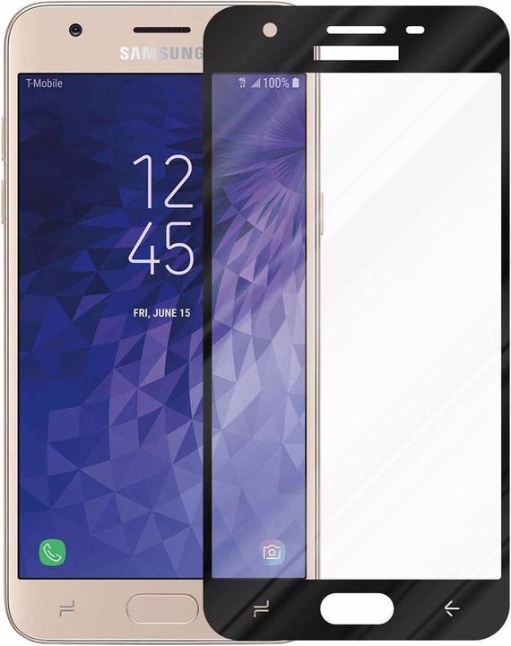 Actual product image Cadorabo Full screen display protection glass (1 Piece, Samsung Galaxy J3 (2018))
