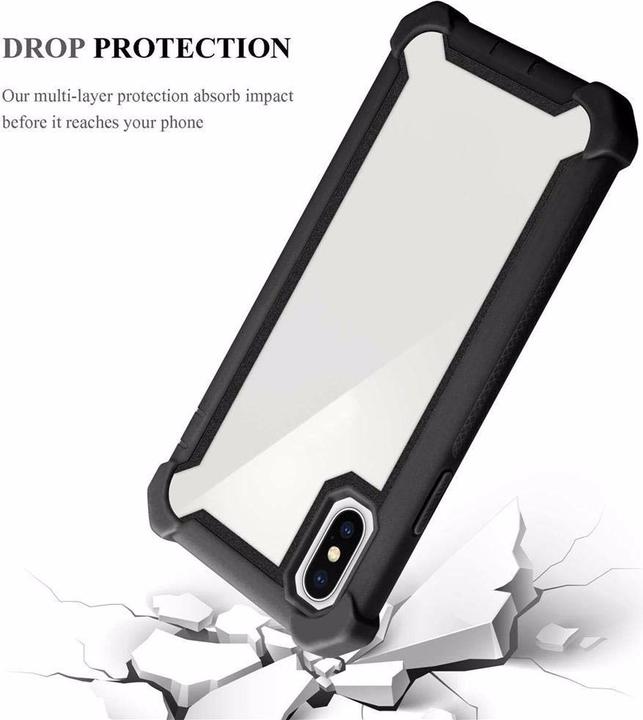 Produktbild Cadorabo Hybrid 2-in-1 Acrylic Cover (Apple iPhone X)