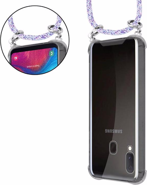 Produktbild Cadorabo TPU Handy Kette SILBER Cover