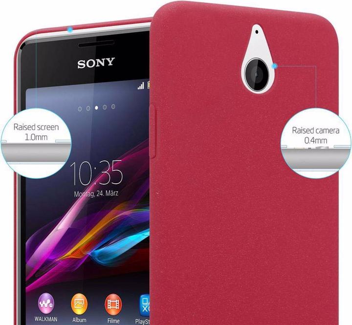 Productafbeelding Cadorabo Harde kaft Frosty Cover (Xperia E1)