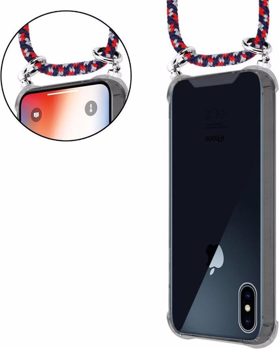 Produktbild Cadorabo TPU Handy Kette SILBER Cover