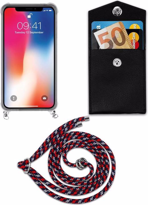 Produktbild Cadorabo TPU Handy Kette SILBER Cover