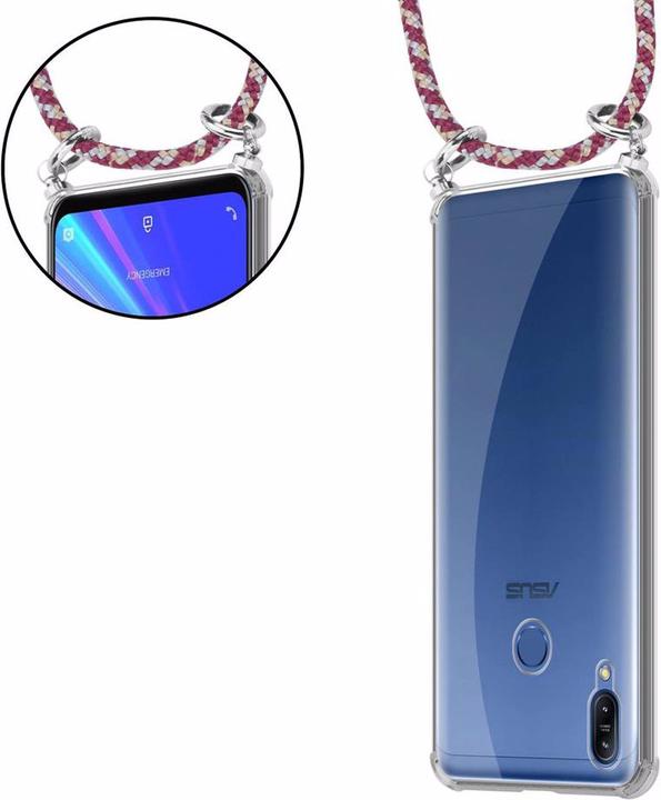 Produktbild Cadorabo TPU Handy Kette SILBER Cover