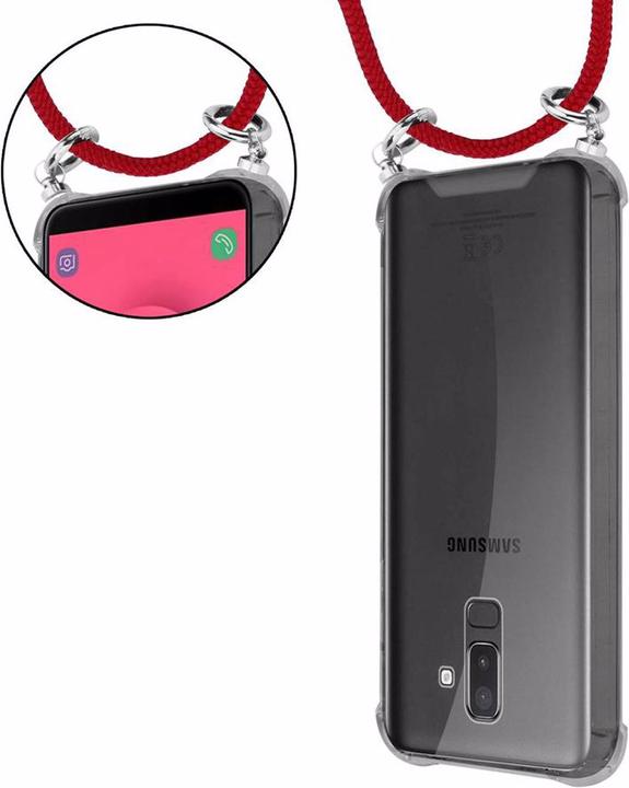 Produktbild Cadorabo TPU Handy Kette SILBER Cover