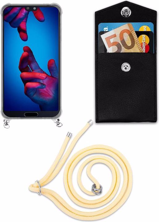Produktbild Cadorabo TPU Handy Kette SILBER Cover