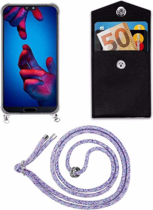 Produktbild Cadorabo TPU Handy Kette SILBER Cover