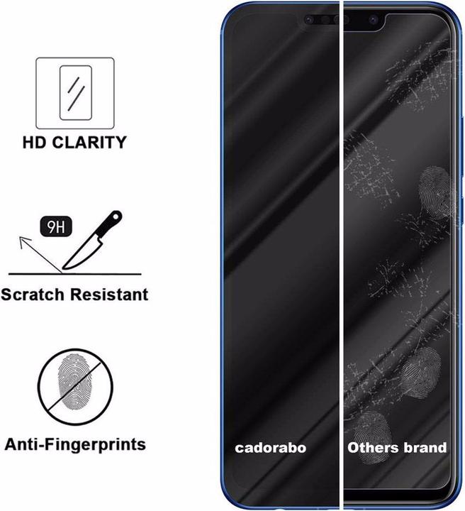 Actual product image Cadorabo Full screen display protection glass (1 Piece, Huawei P Smart Pro (2019))