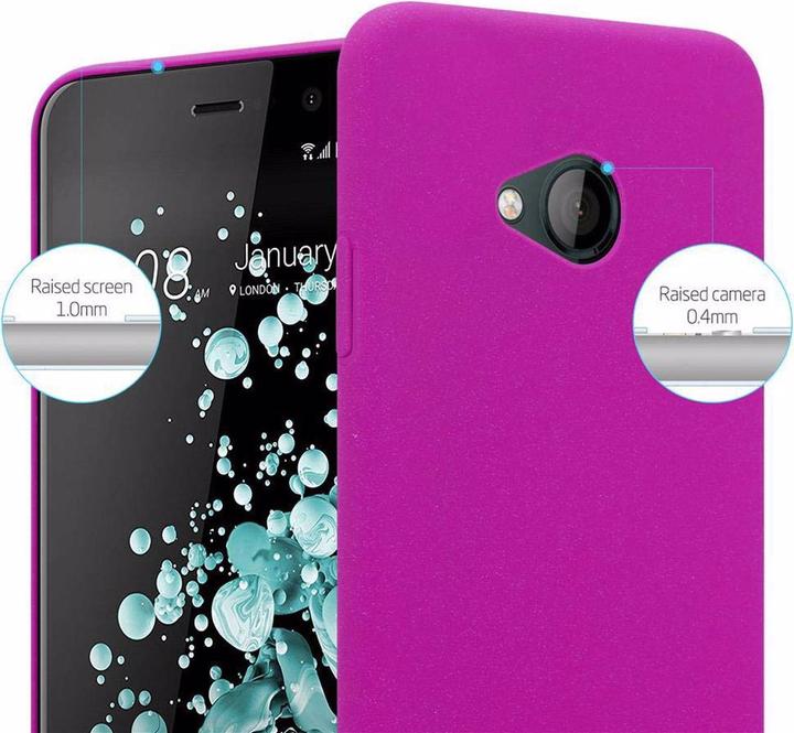 Actual product image Cadorabo Hard Cover Frosty Cover (HTC U Play)