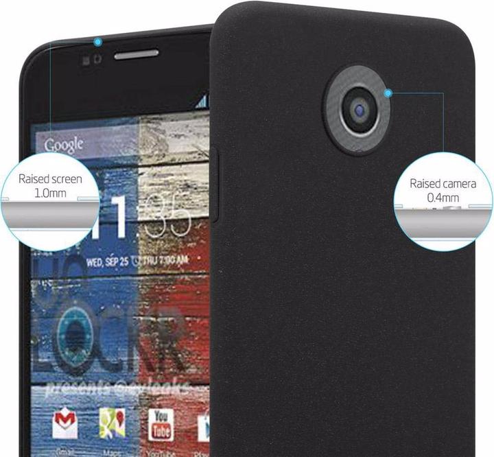 Image du produit Cadorabo Couverture rigide Frosty Cover (Motorola Moto G2 (2nd Gen))