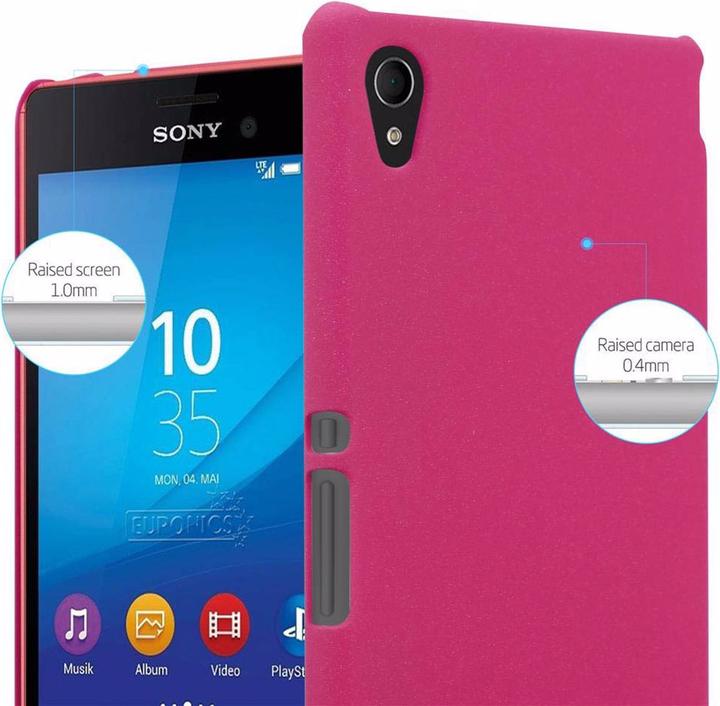 Image du produit Cadorabo Couverture rigide Frosty Cover (Sony Xperia M4 Aqua)