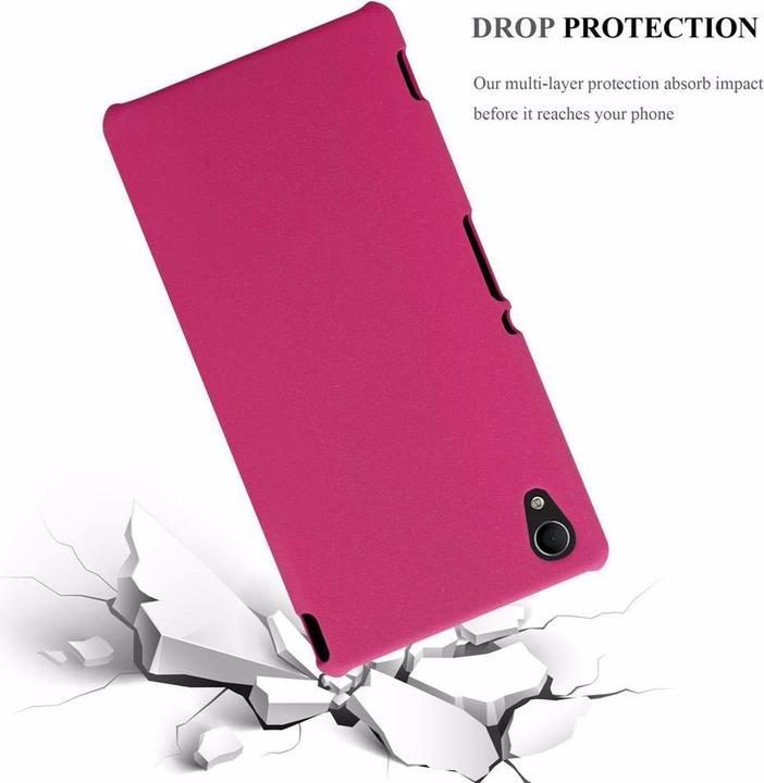 Image du produit Cadorabo Couverture rigide Frosty Cover (Sony Xperia M4 Aqua)