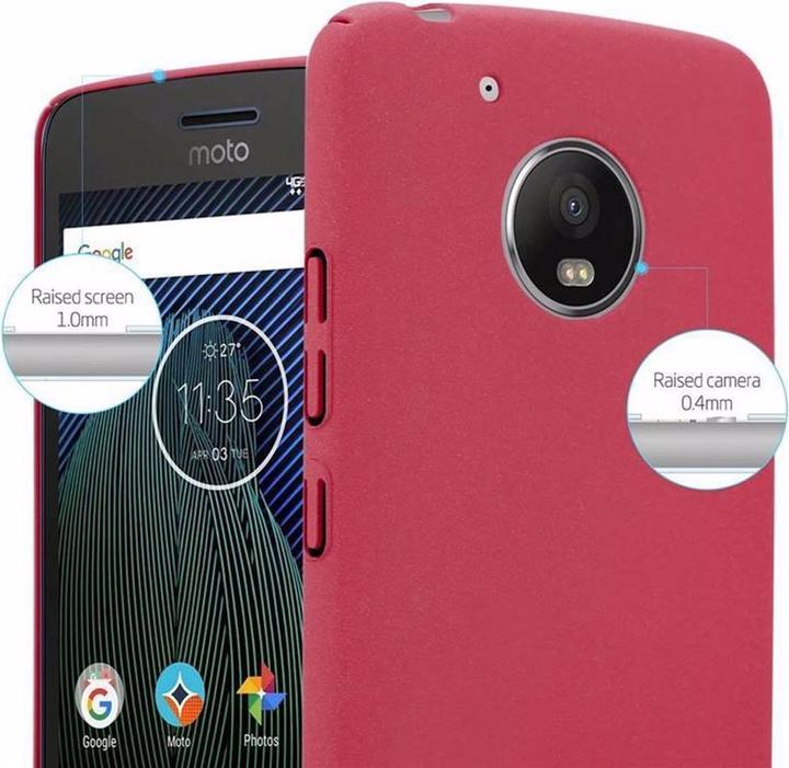 Actual product image Cadorabo Hard Cover Frosty Cover (Motorola Moto G5)