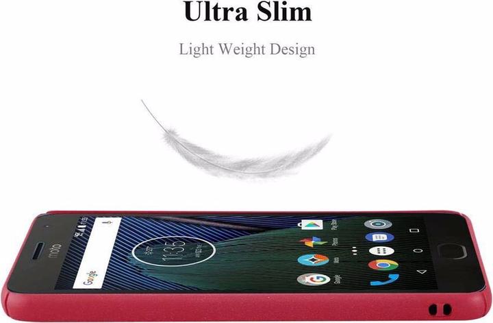 Actual product image Cadorabo Hard Cover Frosty Cover (Motorola Moto G5)
