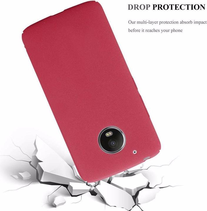 Actual product image Cadorabo Hard Cover Frosty Cover (Motorola Moto G5)